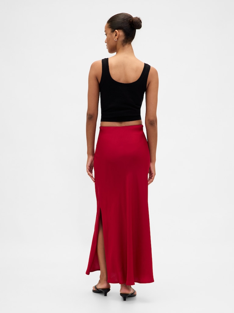 Maxi Slip Skirt