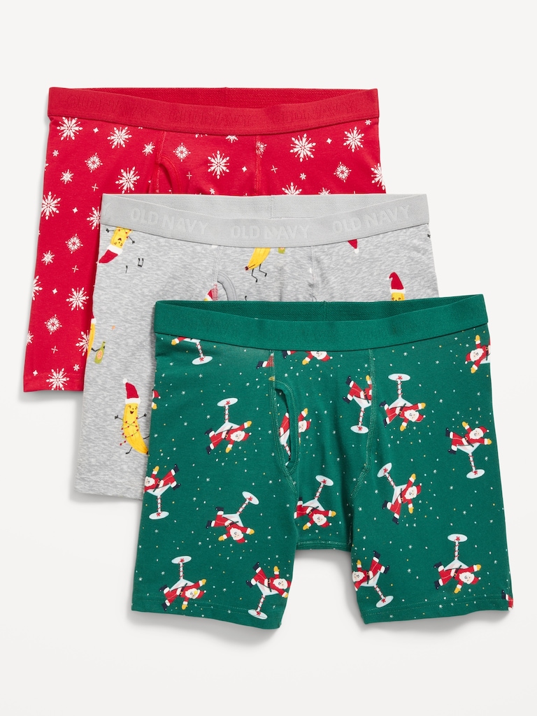 3-Pack Soft-Washed Boxer Briefs -- 6.25-inch inseam