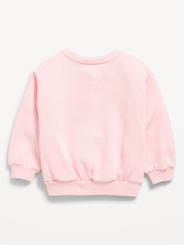 Disney© Minnie Mouse Logo-Graphic Sweatshirt for Toddler Girls