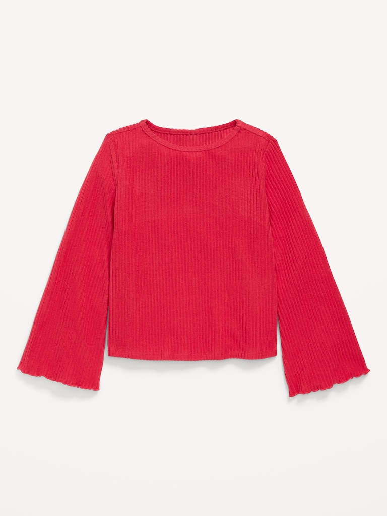 CozePlush Long-Sleeve Top for Girls
