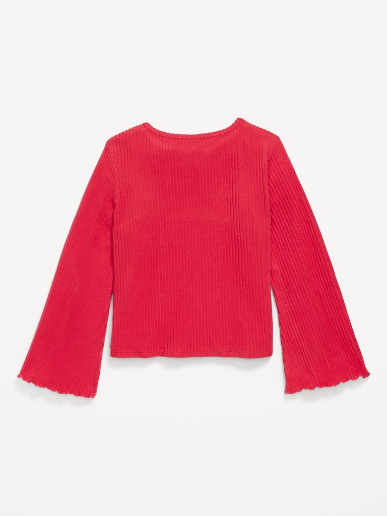 CozePlush Long-Sleeve Top for Girls