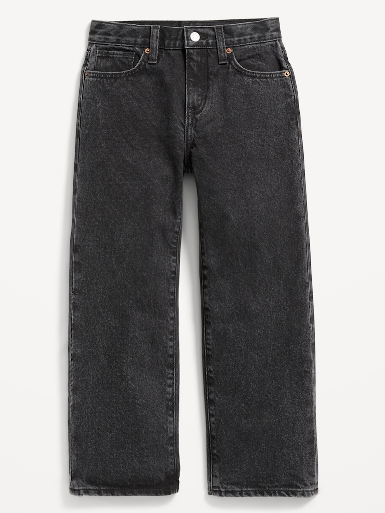 Baggy Straight-Leg Jeans for Girls