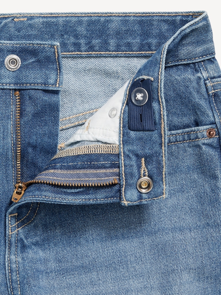 Baggy Straight-Leg Jeans for Girls