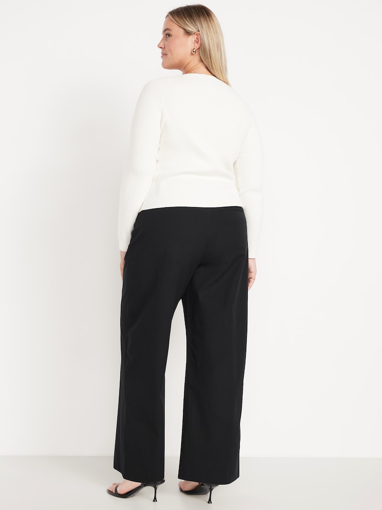High-Waisted Pixie Super Wide-Leg Pants