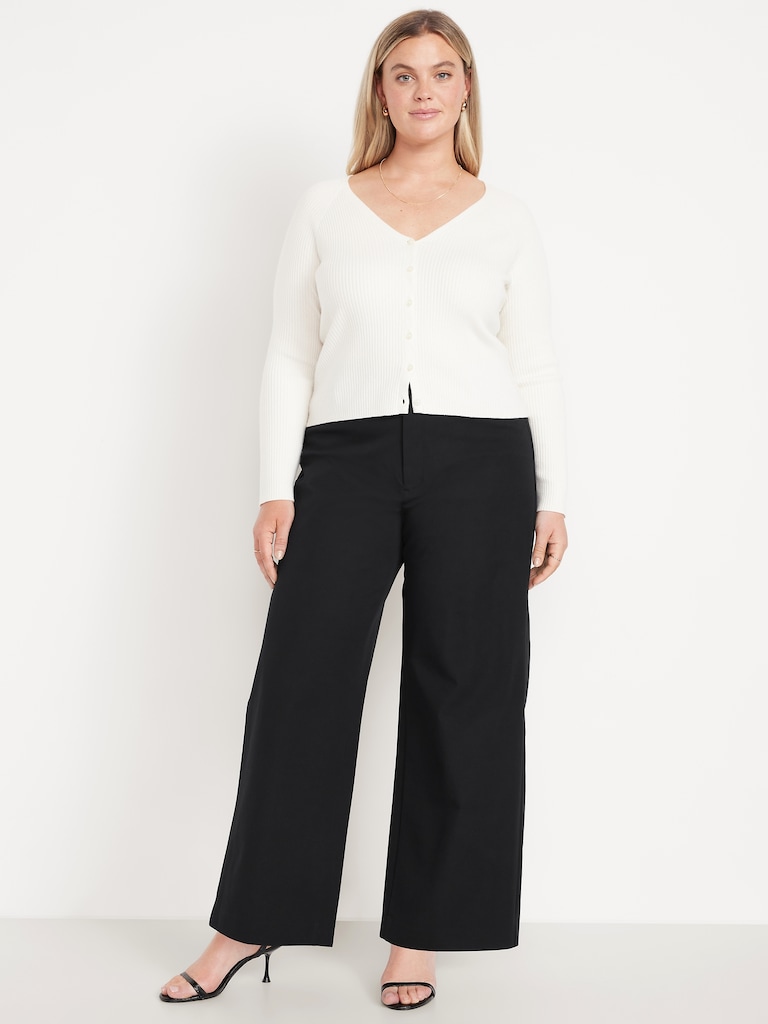 High-Waisted Pixie Super Wide-Leg Pants