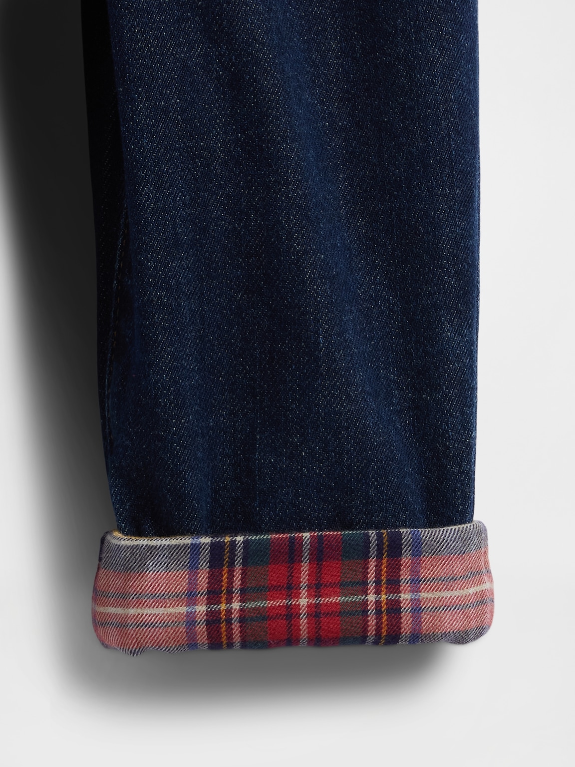 Baby Flannel & Denim Outfit Set