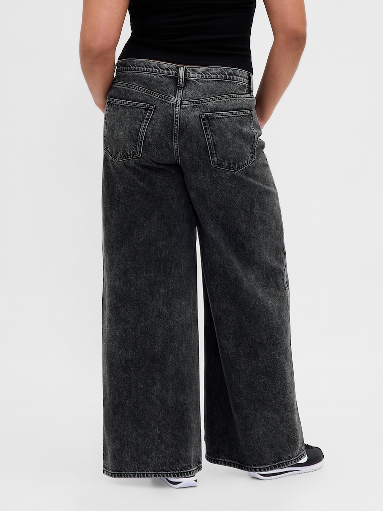 Mid Rise UltraSoft Baggy Jeans