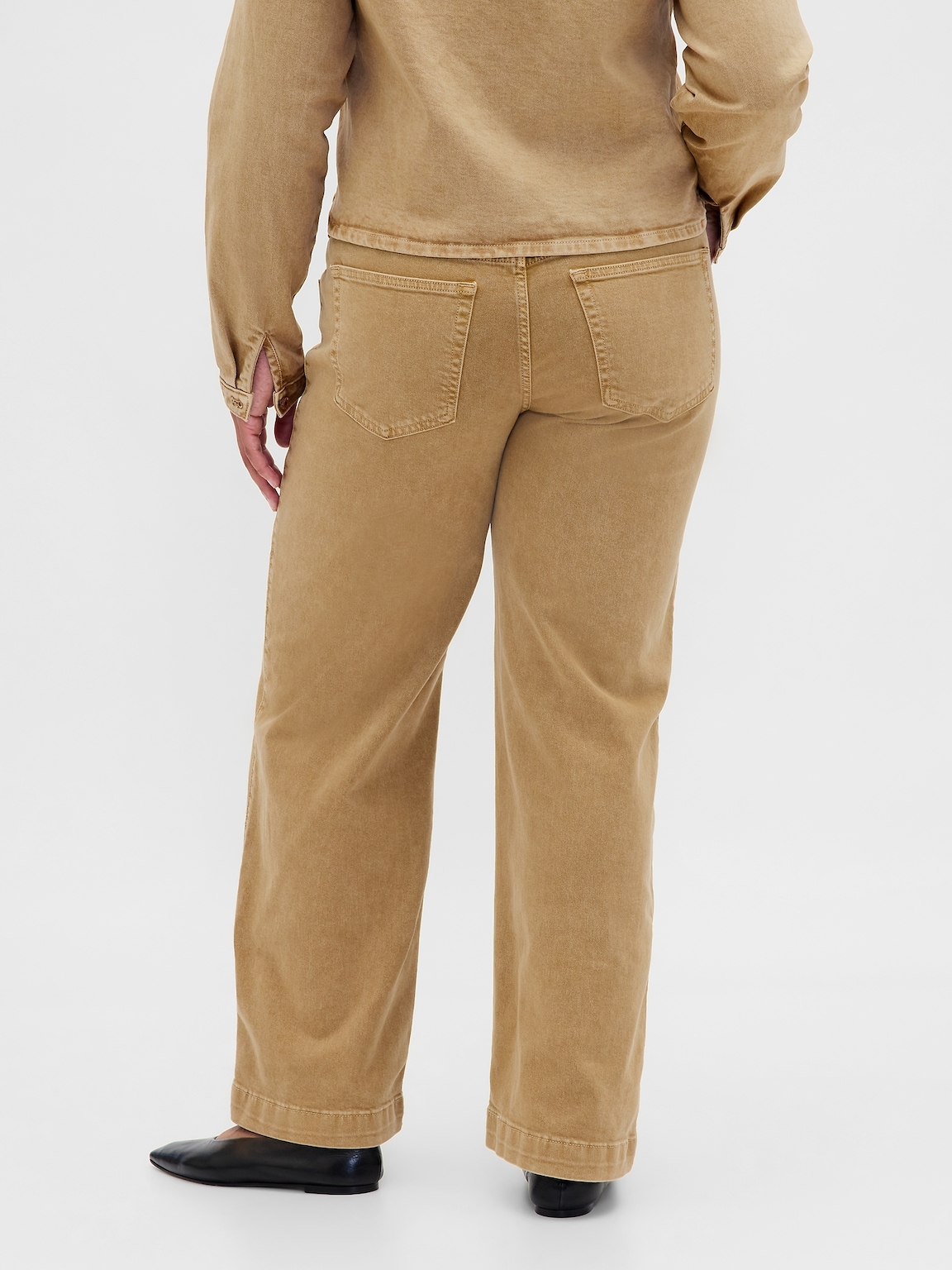 Low Rise '90s Loose Micro Belt Jeans