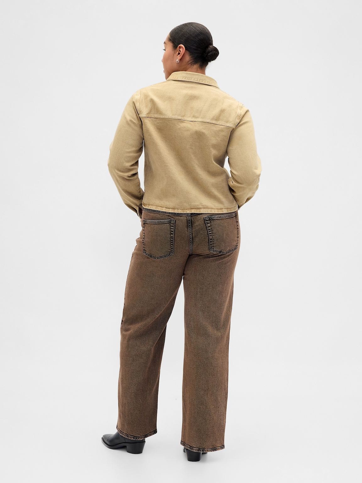 Low Rise '90s Loose Jeans