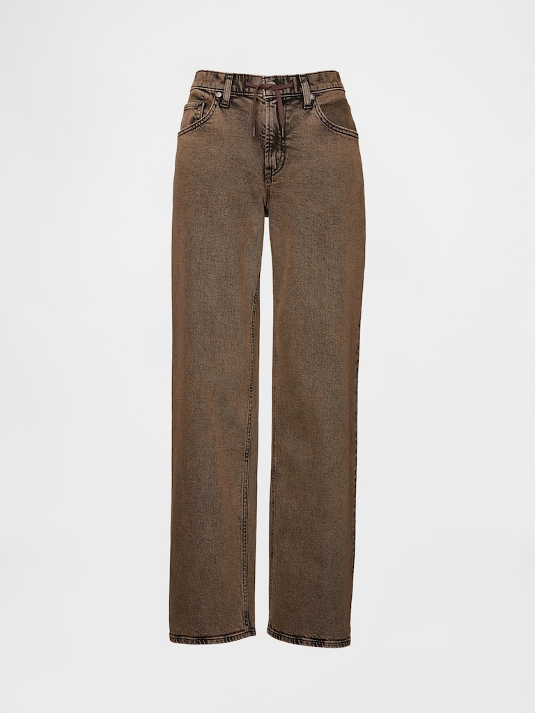 Low Rise '90s Loose Jeans