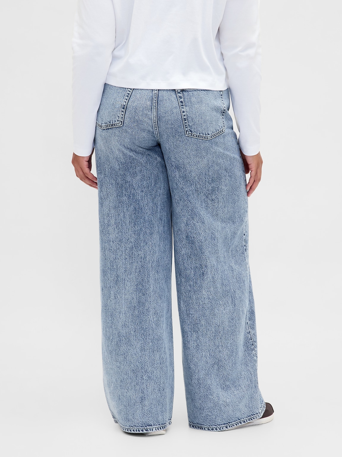 Mid Rise UltraSoft Baggy Jeans