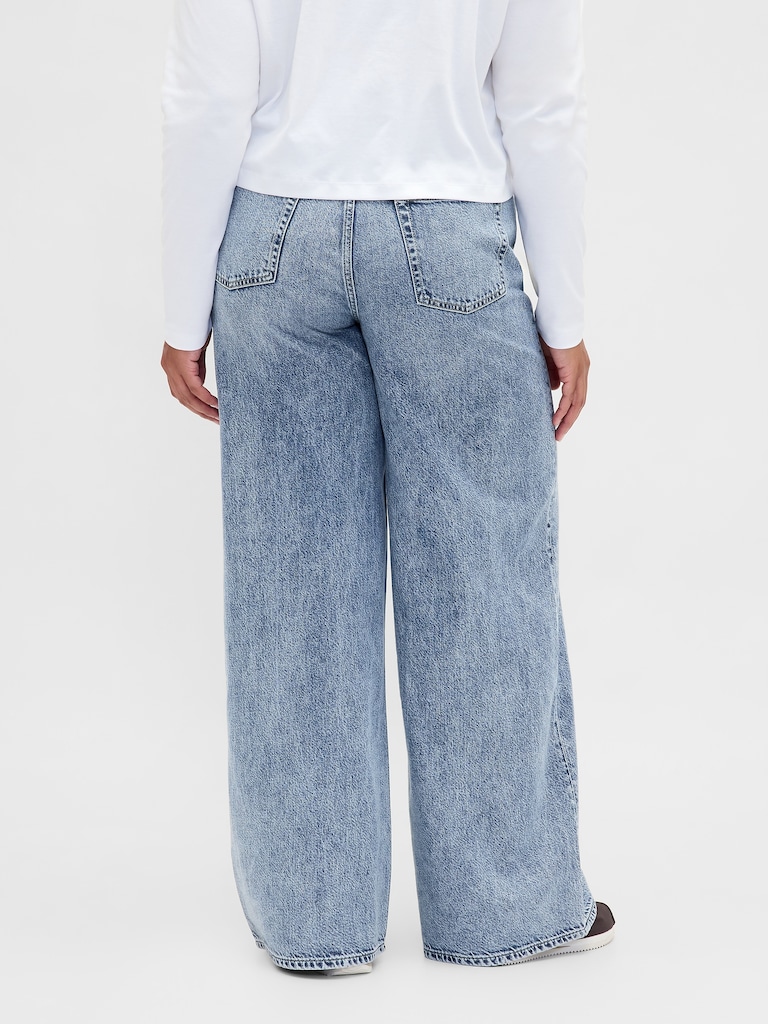 Mid Rise UltraSoft Baggy Jeans