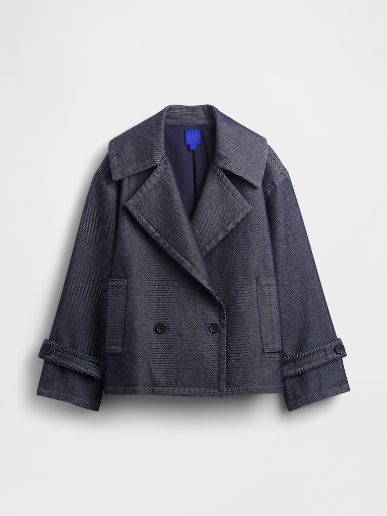 GapStudio Denim Cocoon Coat