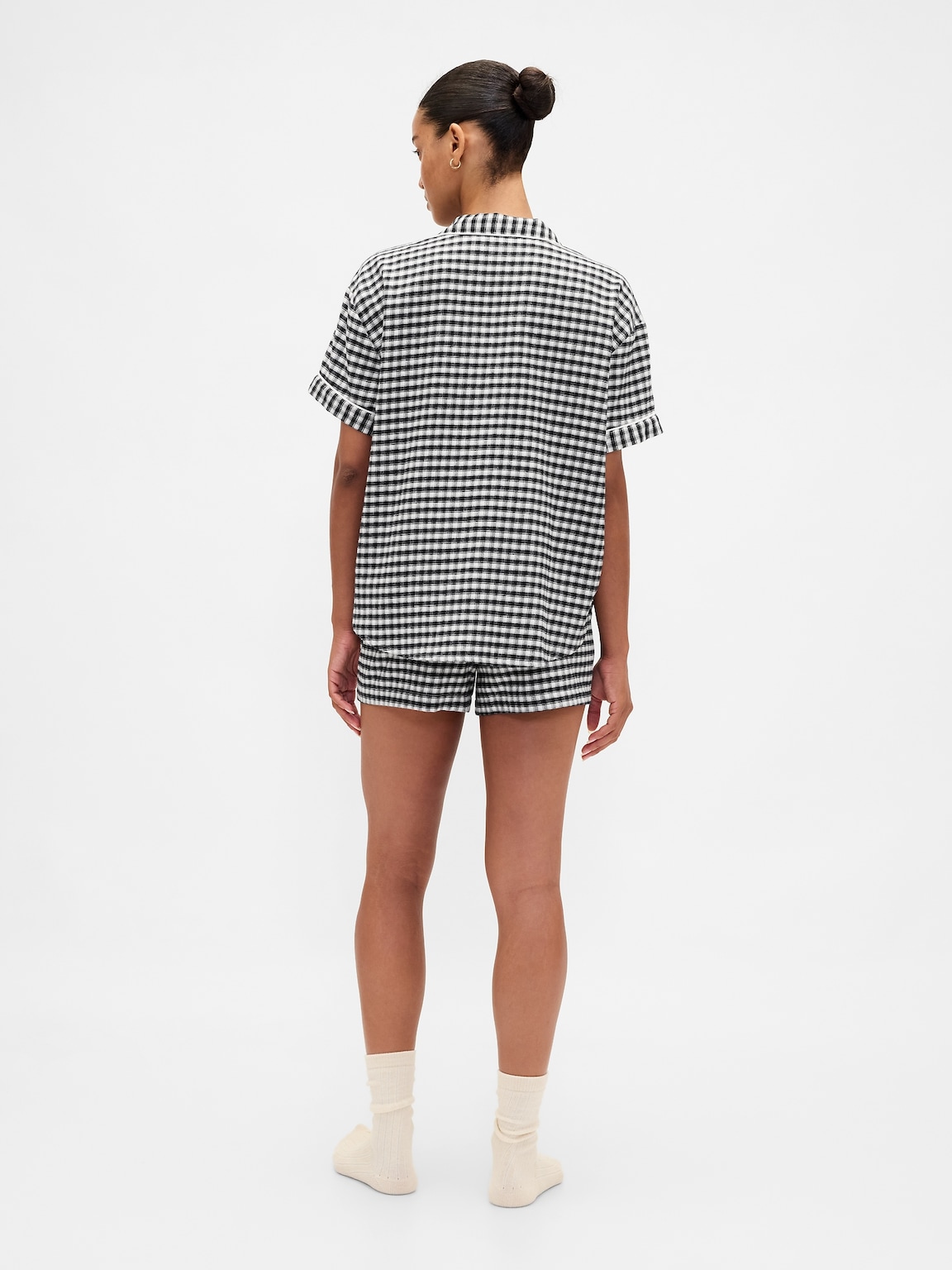 Adult Softest Flannel PJ Short Set