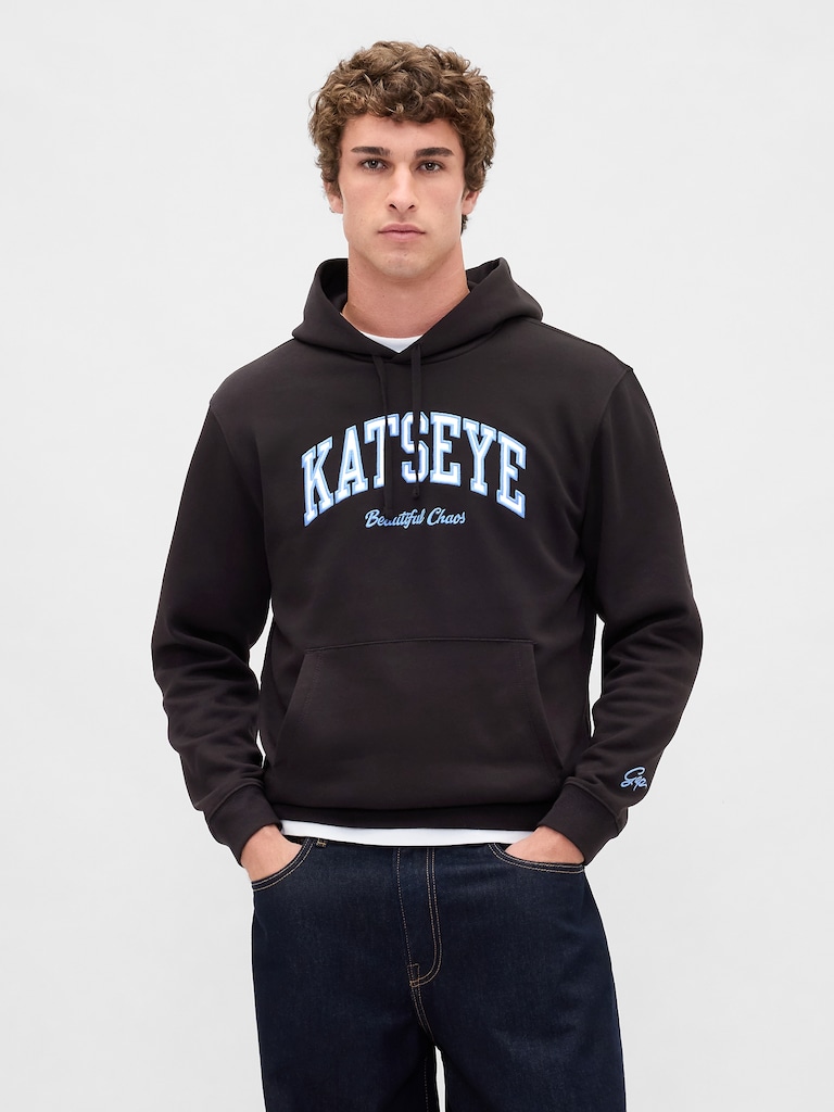 Adult KATSEYE Logo Relaxed Hoodie
