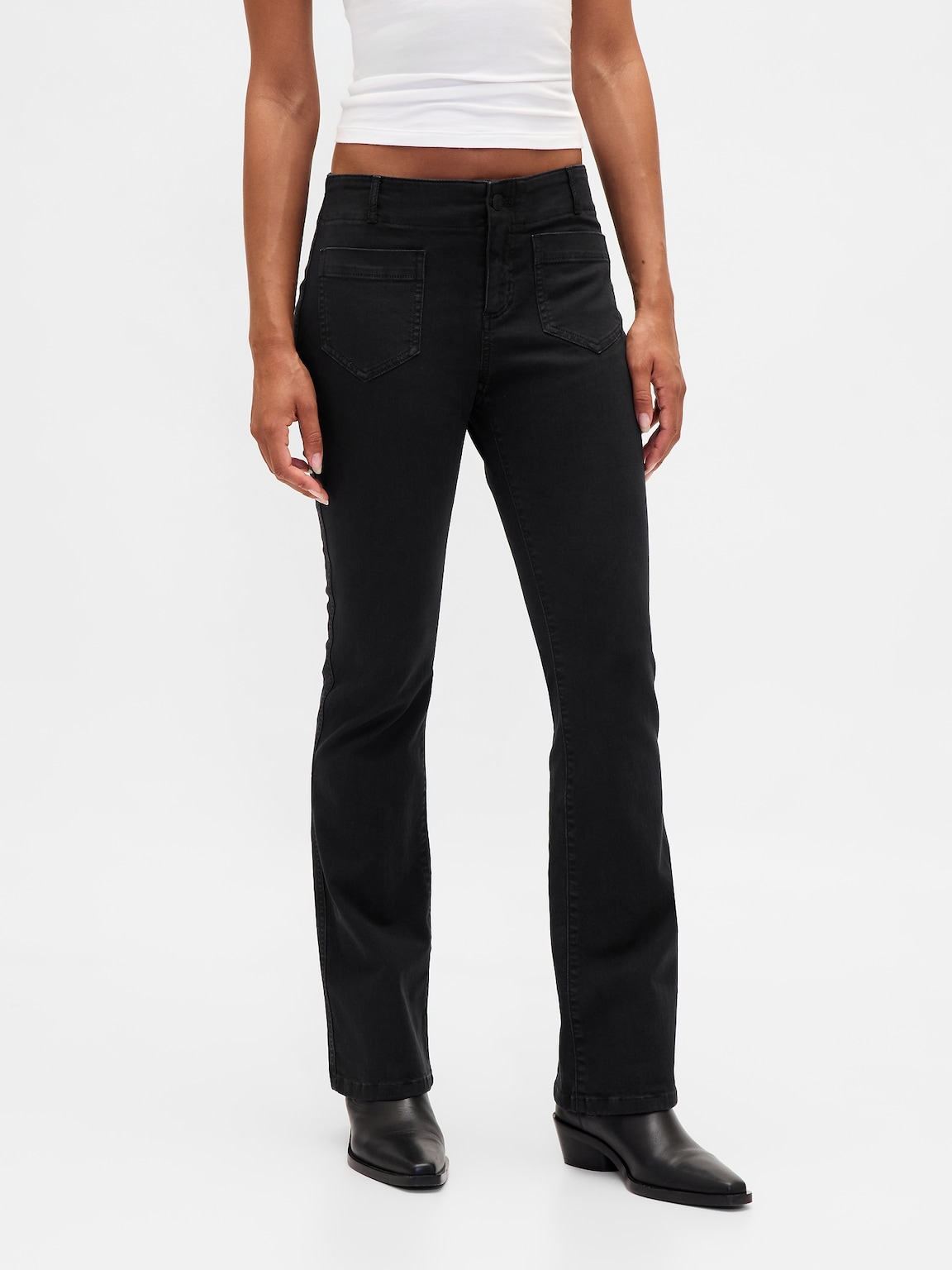 Low Rise Twill Long & Lean Pants