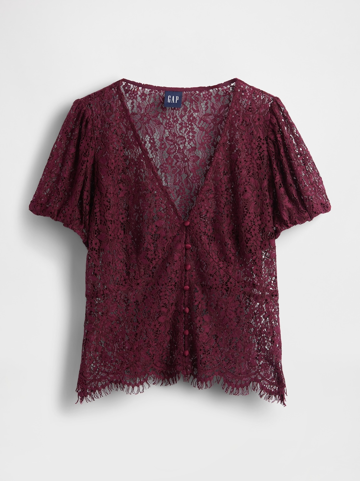 Lace V-Neck Top
