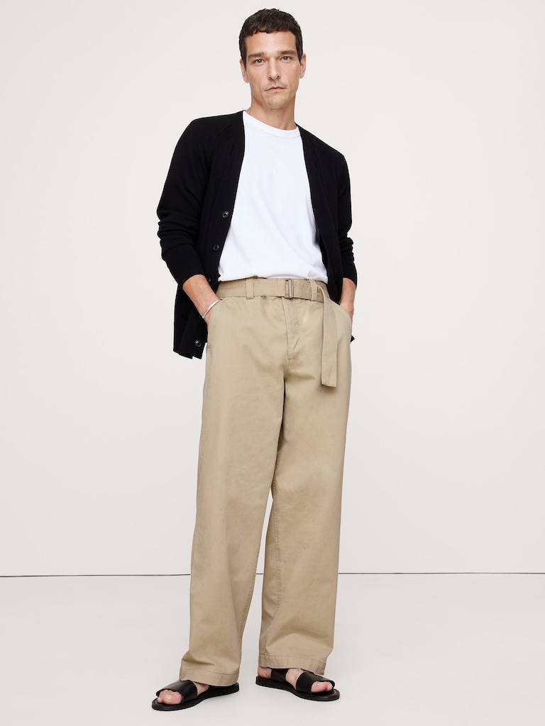 Loose Chino with Belt