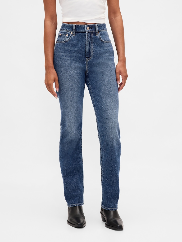Curvy High Rise '90s Slim Straight Jeans