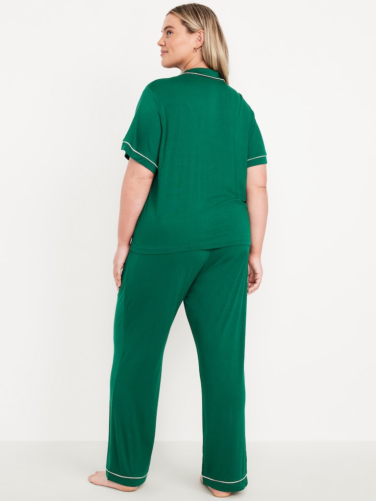 Sunday Sleep Knit Jersey Pant Set