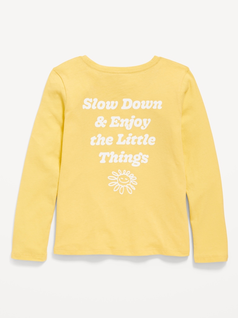 Long-Sleeve Graphic T-Shirt for Girls