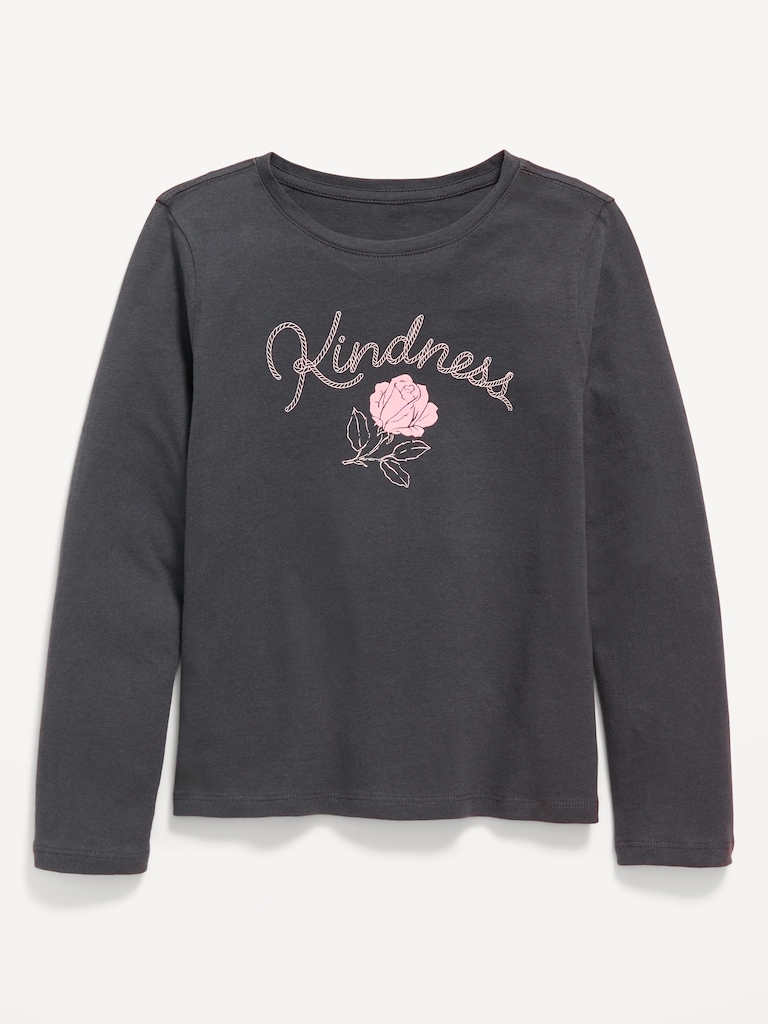 Long-Sleeve Graphic T-Shirt for Girls
