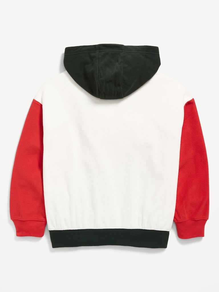 Oversized Microfleece Pajama Hoodie for Boys