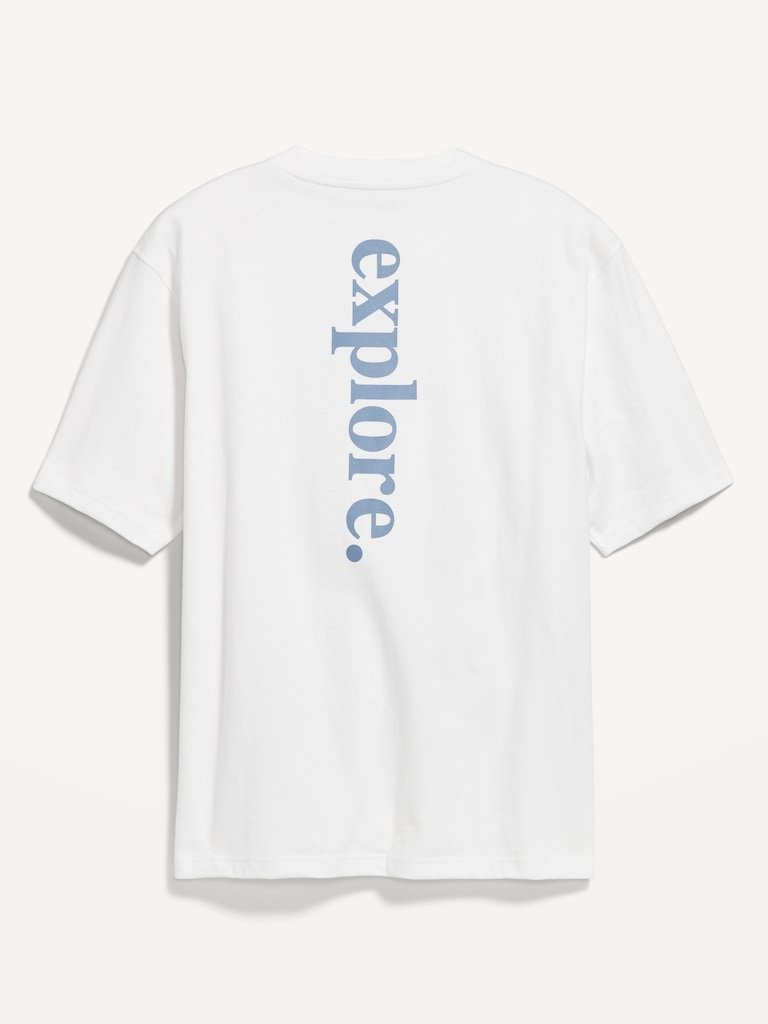 Heavyweight Crew-Neck Graphic T-Shirt