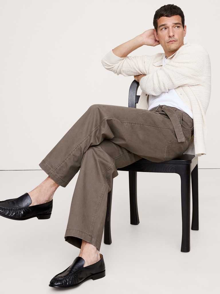 Loose Chino with Belt