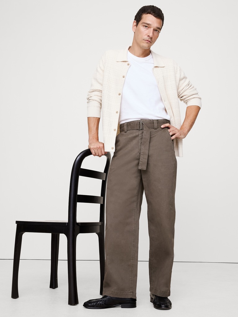 Loose Chino with Belt