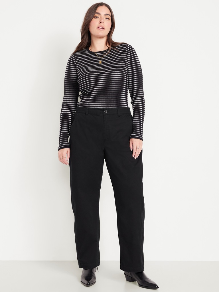 Mid-Rise OGC Barrel Chino Pants