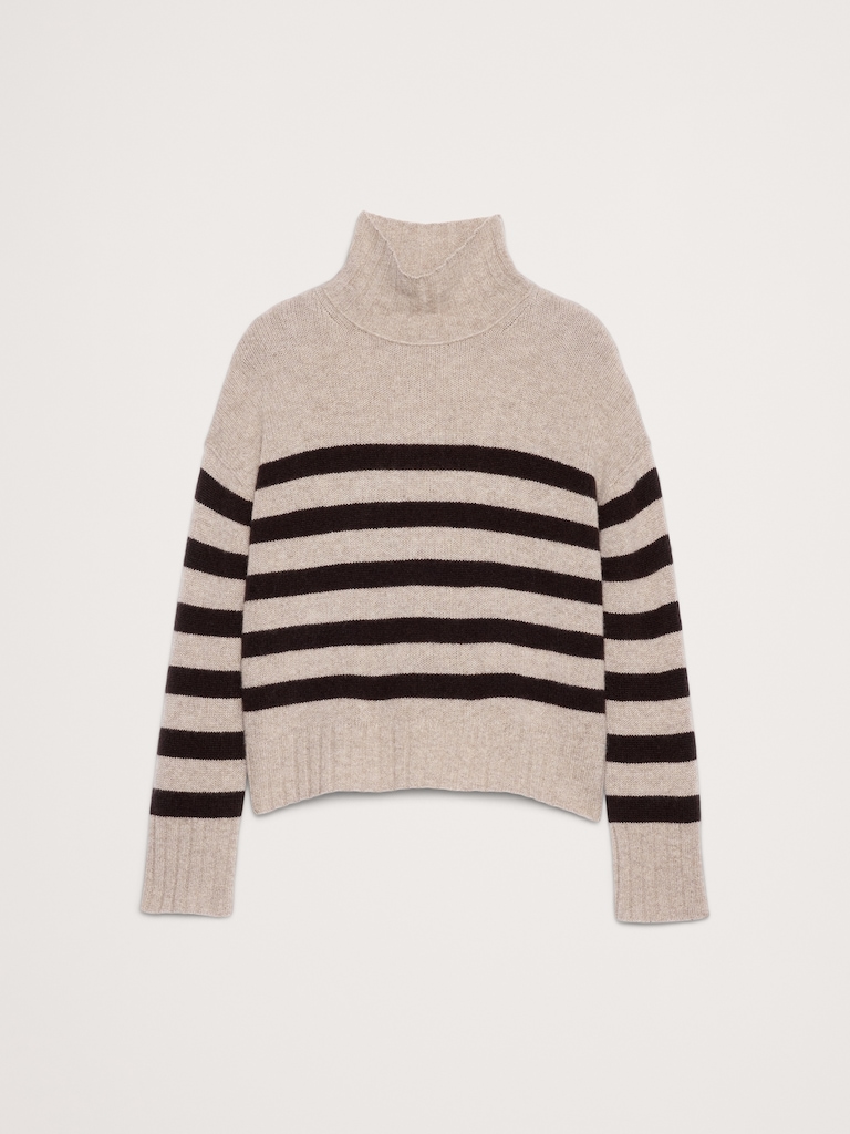 Relaxed Cashmere Turtleneck Sweater