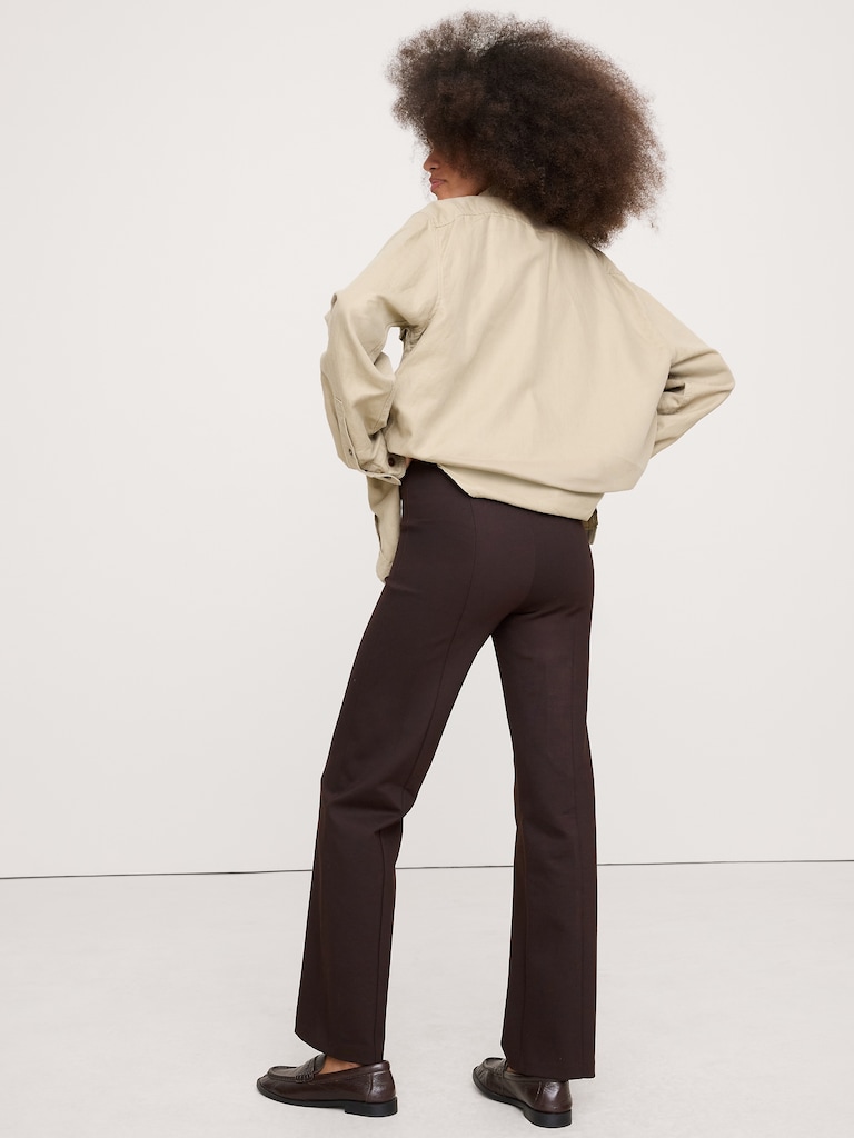 Straight Everywhere Ponte Ankle Pant