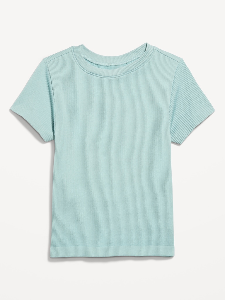 Exhale Seamless Fitted Rib T-Shirt