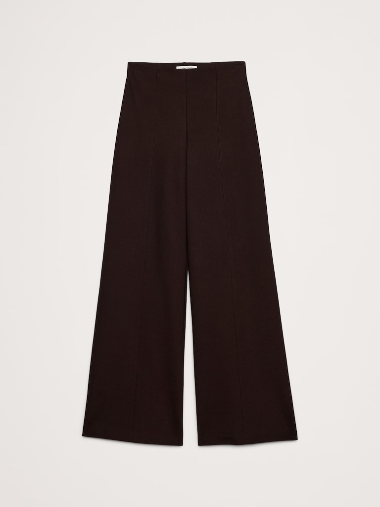 High-Rise Wide-Leg Everywhere Ponte Pull-On Pant