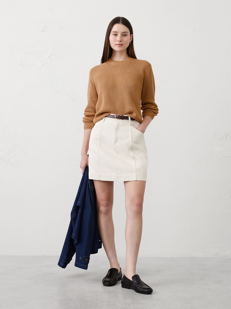 Textured Pullover Sweater