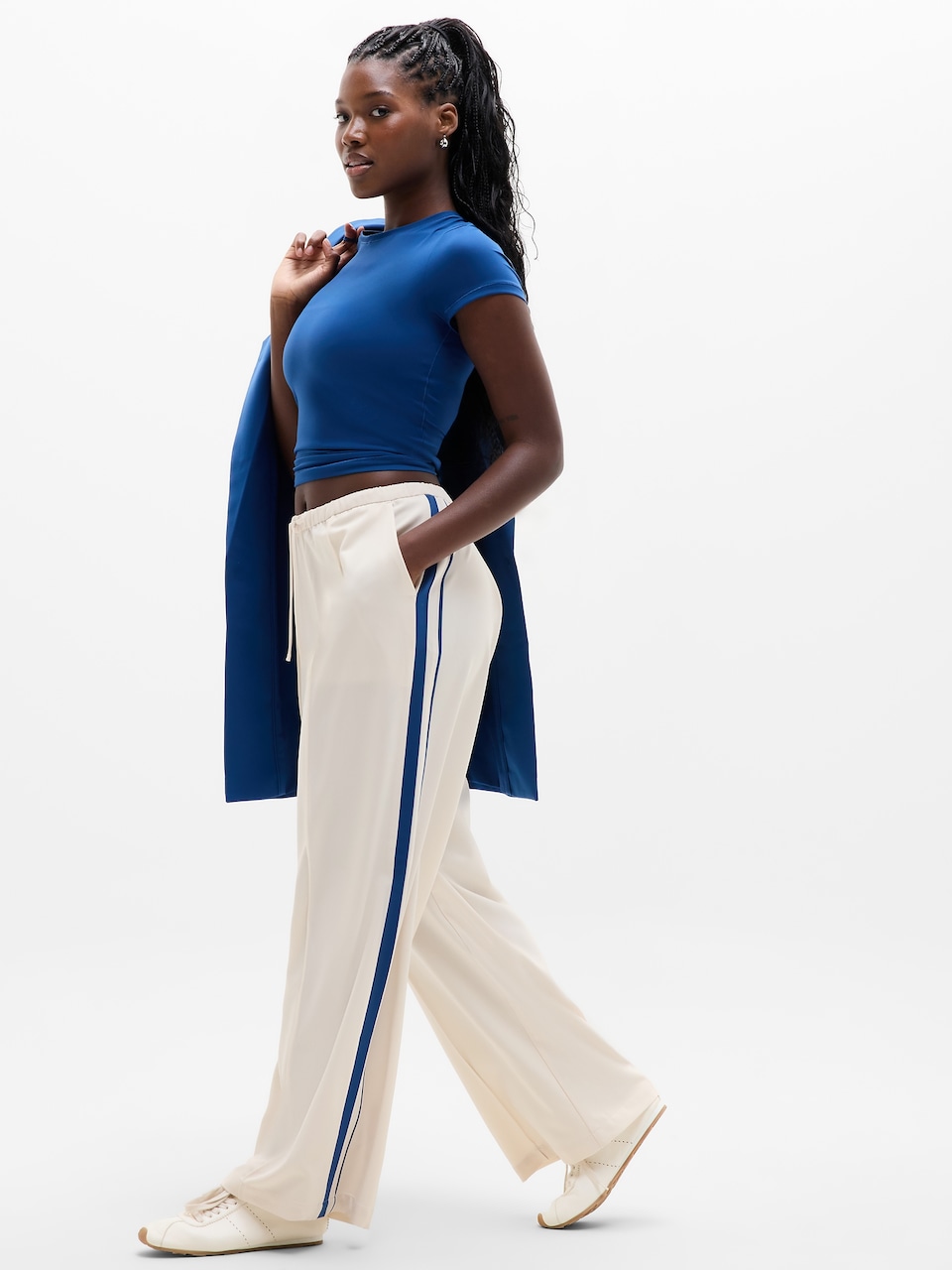 MVP Mid Rise Side Stripe Pant