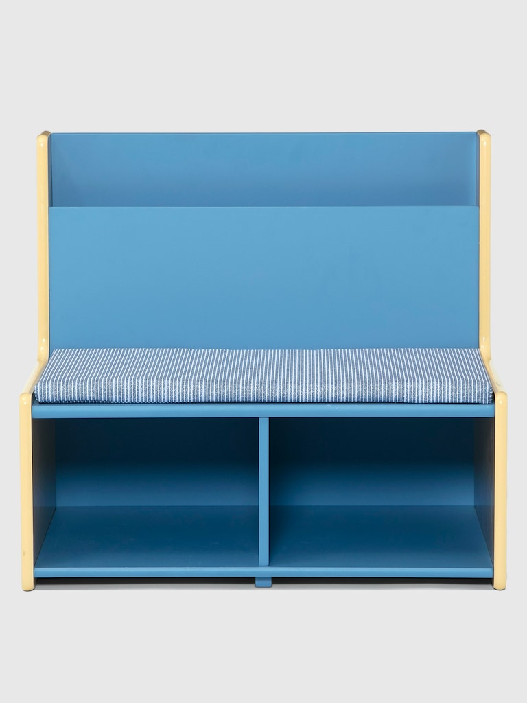 Toddler Reading Nook with Padded Bench