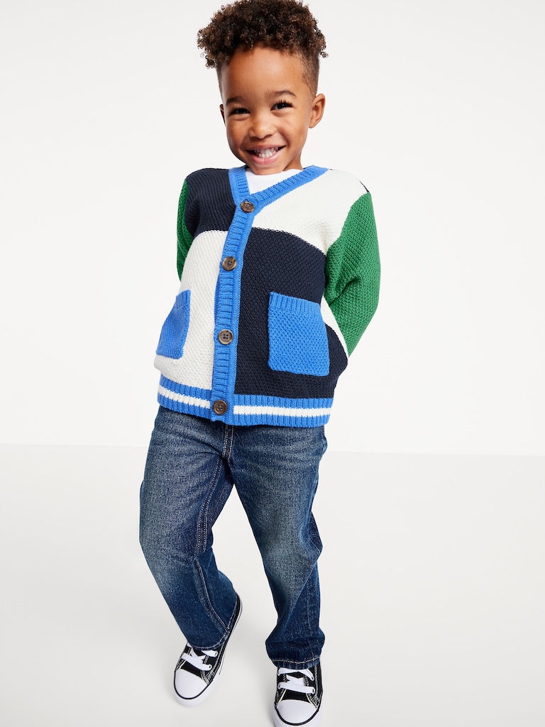 Oversized Unisex Cardigan Sweater for Toddler