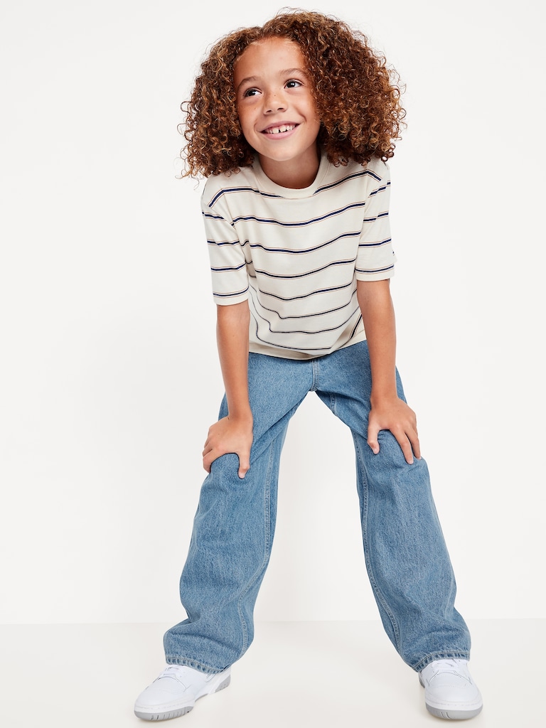 Baggy Non-Stretch Jeans for Boys