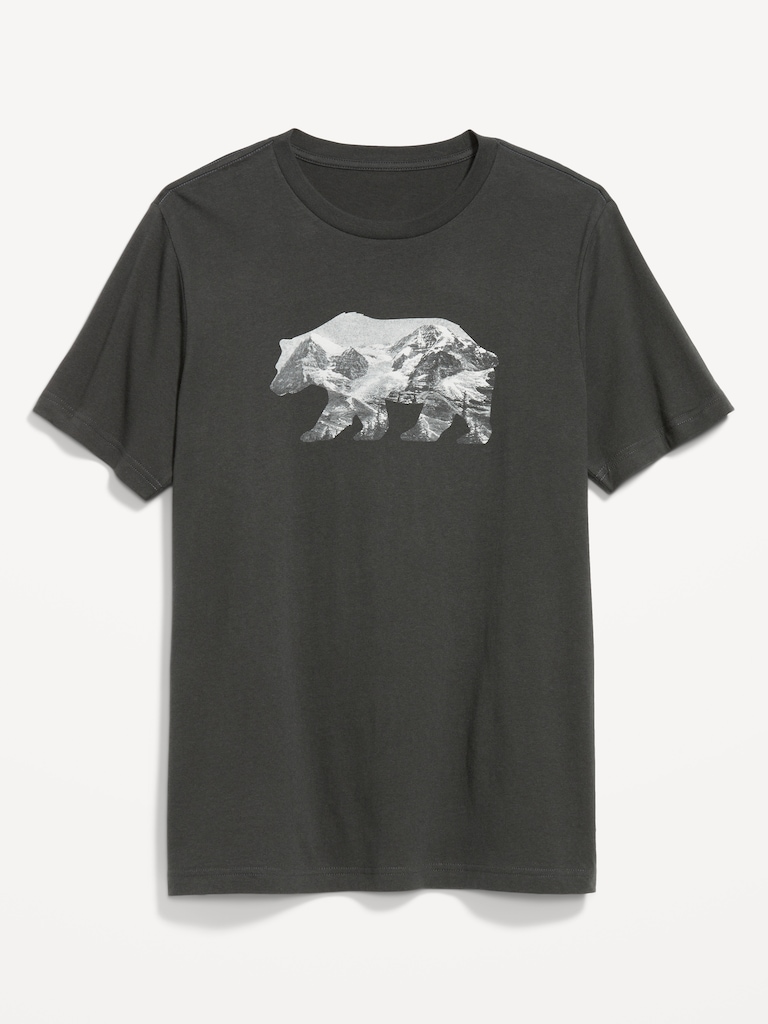 Graphic Crew-Neck T-Shirt