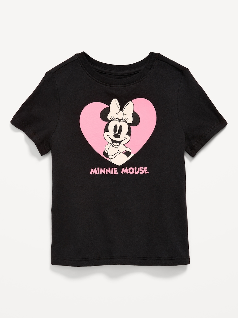 T-shirt à imprimé Minnie Mouse de Disney© pour toute-petite fille