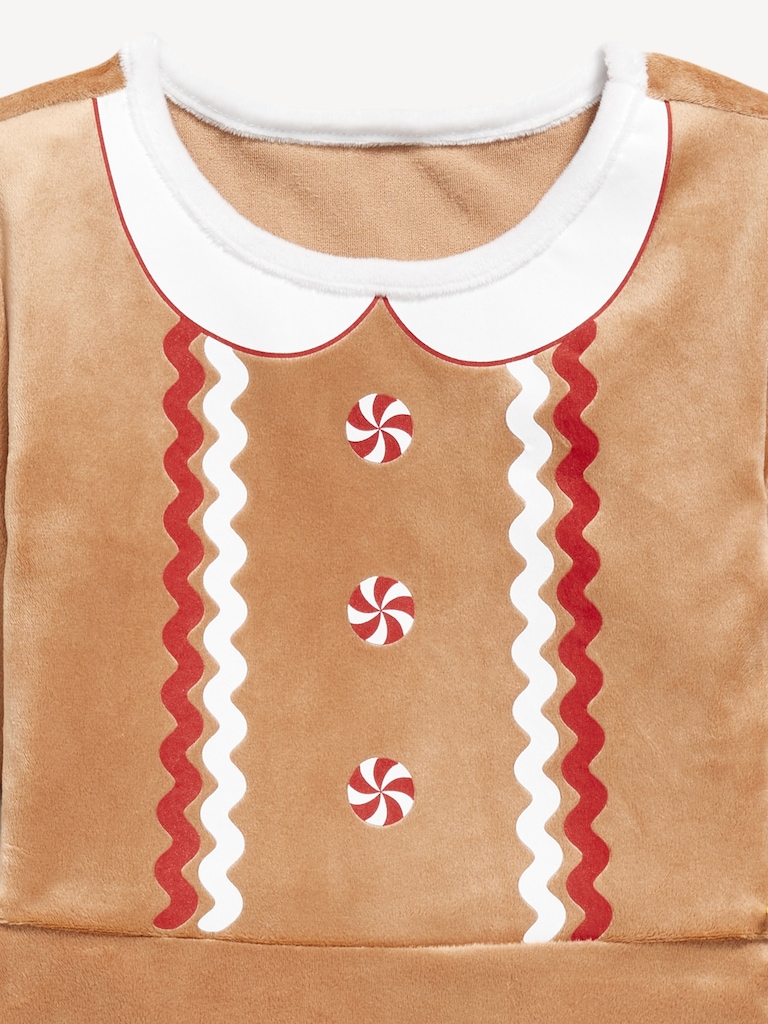 Long-Sleeve Fit and Flare Velour Holiday Dress for Toddler Girls