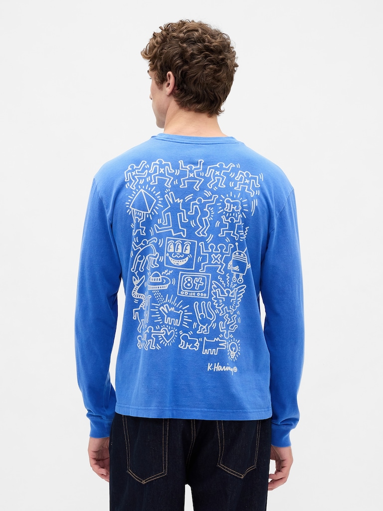 Keith Haring Relaxed Graphic T-Shirt