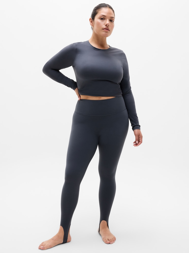 BodyMove Crew Neck Long Sleeve Top