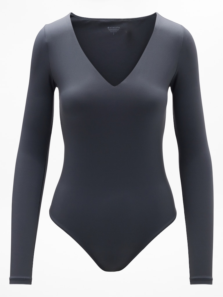 BodyMove Plunge Long Sleeve Bodysuit