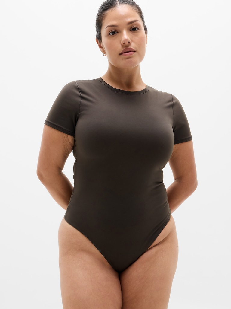 BodyMove Short Sleeve Crew Bodysuit