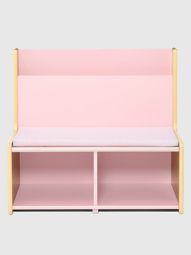 Toddler Reading Nook with Padded Bench