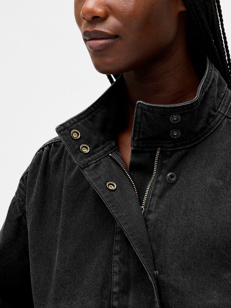 Denim Bubble Jacket