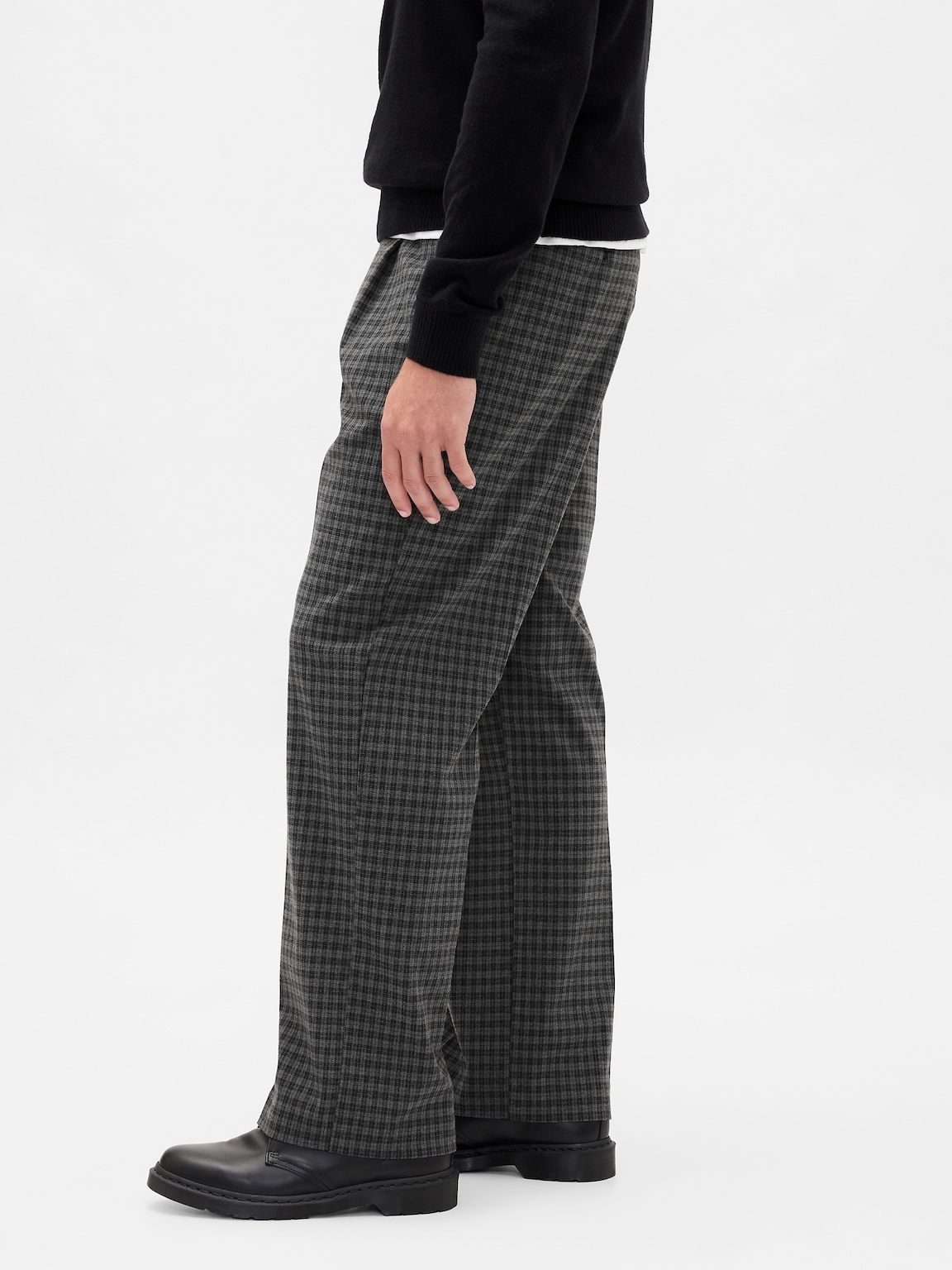 365 Wool-Blend Relaxed Trousers